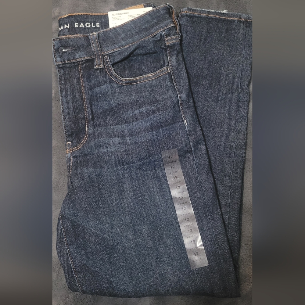 American Eagle Ne(x)t Level Stretch Hi-Rise Jegging Size 12 x-short